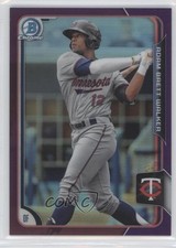 2015 Bowman Draft Chrome Purple Refractor 160/250 Adam Walker Brett #48 fm0