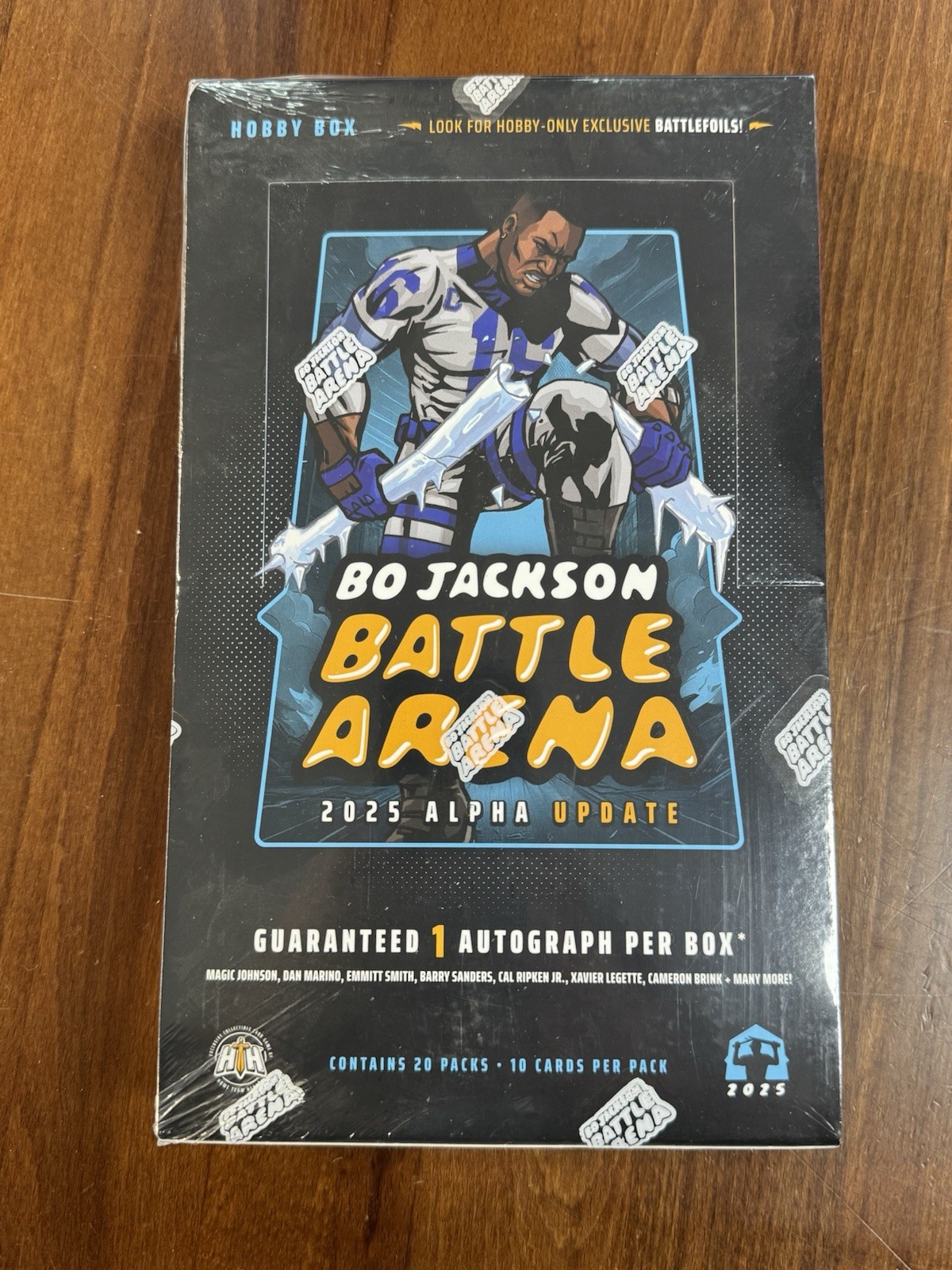Bo Jackson Battle Arena 2025 Alpha Update Hobby Box Sealed - 1 Autograph Per Box