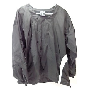 Easton Batting jacket Crew neck long sleeve /coaches jacket black/white XL