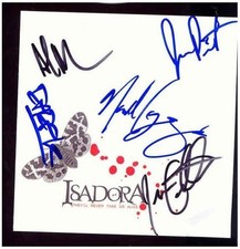 ISADORA Autographed THEYLL NEVER TAKE US ALIVE CD Cvr