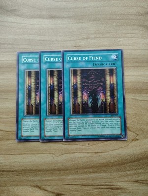 Yu-Gi-Oh! - Curse Of Fiend - 3X - Full Playset