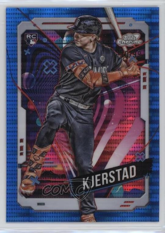 2024 Topps Cosmic Chrome Blue Moon Refractor 10/99 Heston Kjerstad #177 1i3j