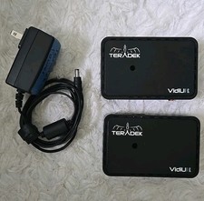 Lot of 2 TERADEK VIDIU PRO STREAMING KIT WITH One Power Cord. Works Great 