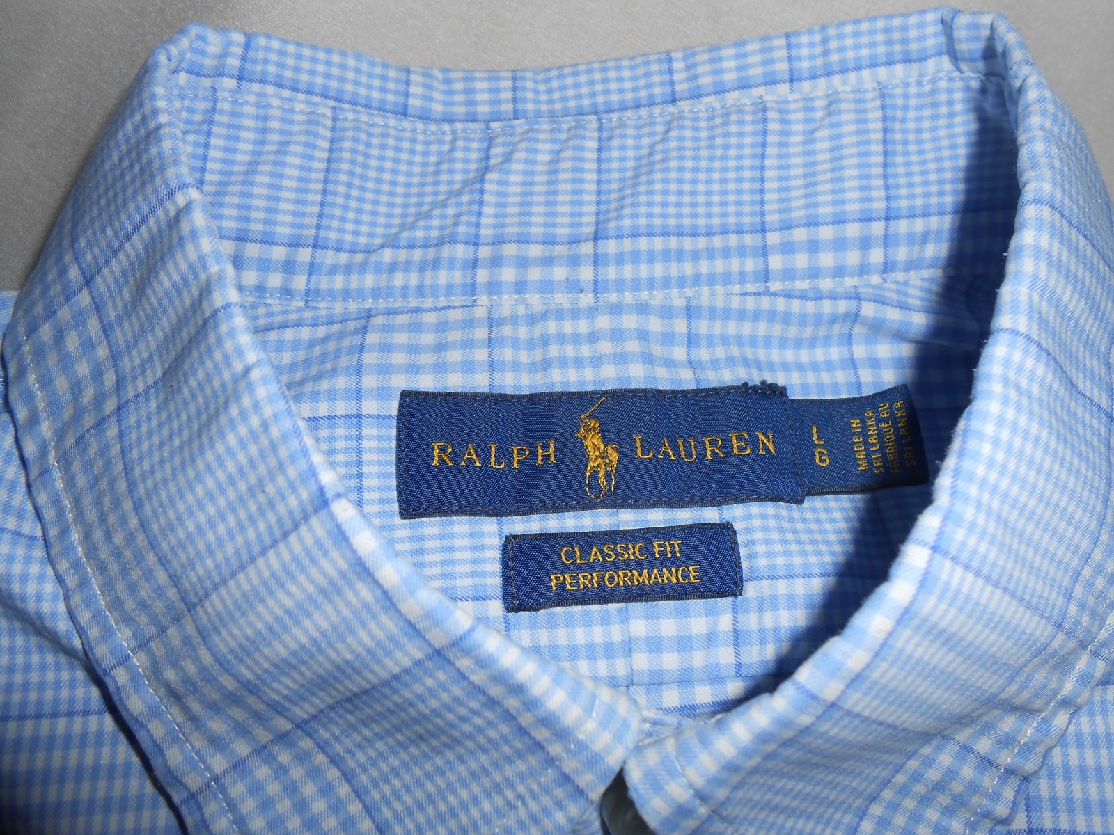 RALPH LAUREN BUTTON FRONT PERFORMANCE LARGE - image 9
