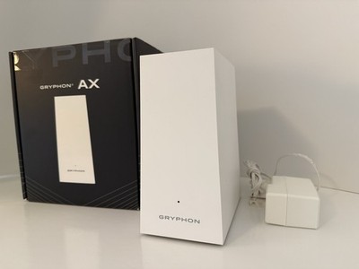 Gryphon AX Advanced Security Mesh WiFi 6 Router White Single Node Unit TESTED