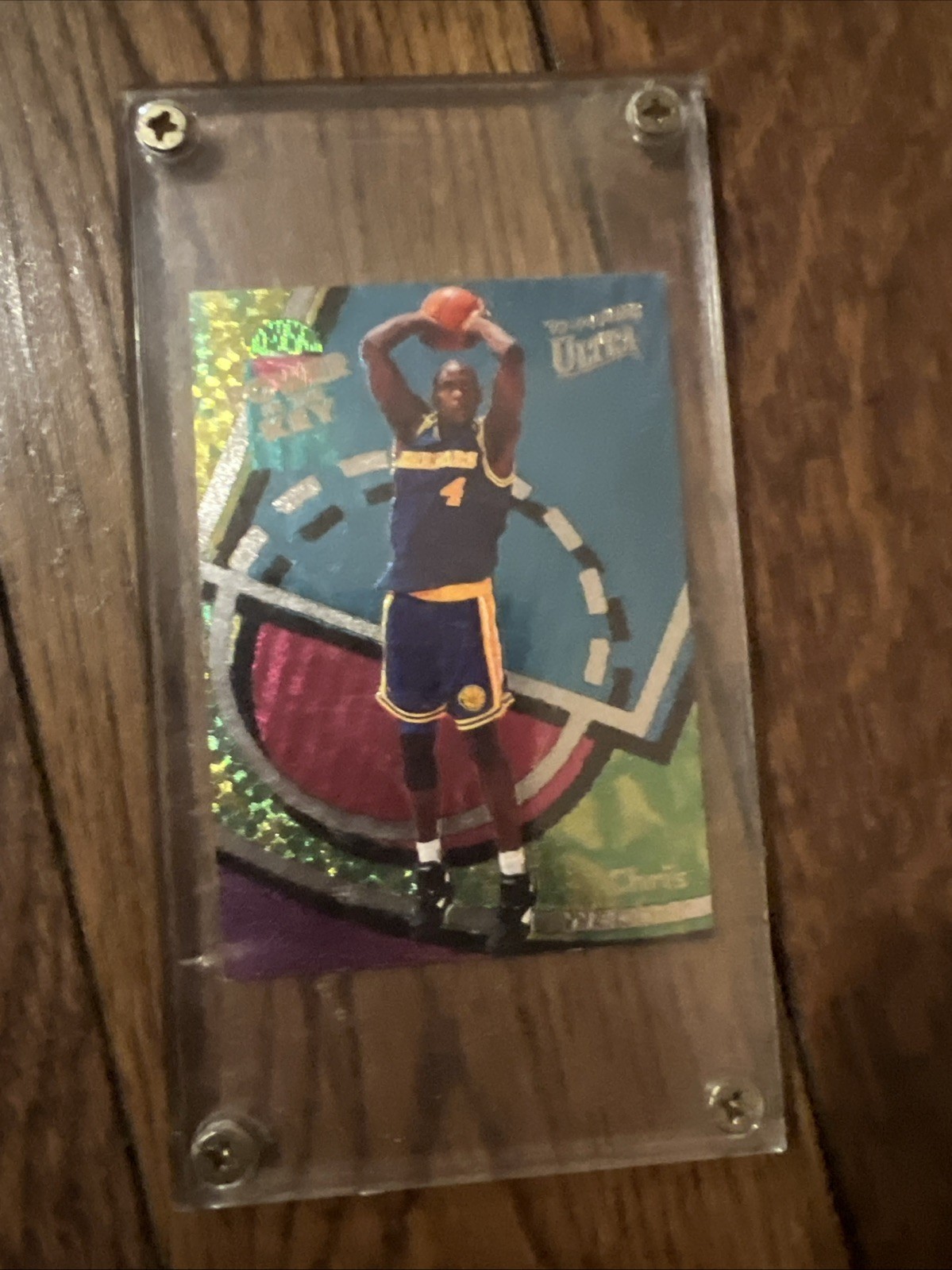 1993-94 Fleer Ultra - Power in the Key Chris Webber #9 (RC)