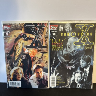 THE X-FILES #1 -#2 Topps Comics Annual Special Editions