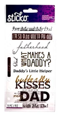 My Dad Sticko Stickers Scrapbooking Card Embellishment