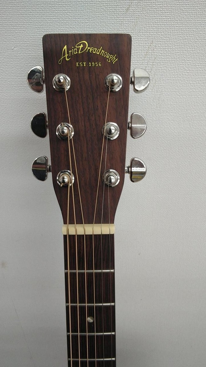 ・アコースティックギター　Aria Drerdnought EST.1956 Aria Dereadnought Est.1956 Acoustic Guitar Safe delivery from