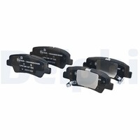 Bremsbelagsatz Scheibenbremse Hinterachse FüR Hyundai Ssangyong KIA KG Mobility