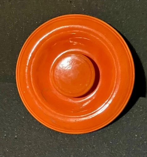 VINTAGE FIESTA KITCHEN KRAFT LID FOR INDIVIDUAL CASSEROLE IN RED