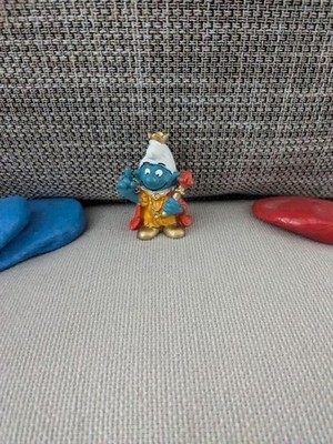 1x Top Variant Kaiser Yellow Dot Hat White Smurfs, RARE Smurfs (F007)