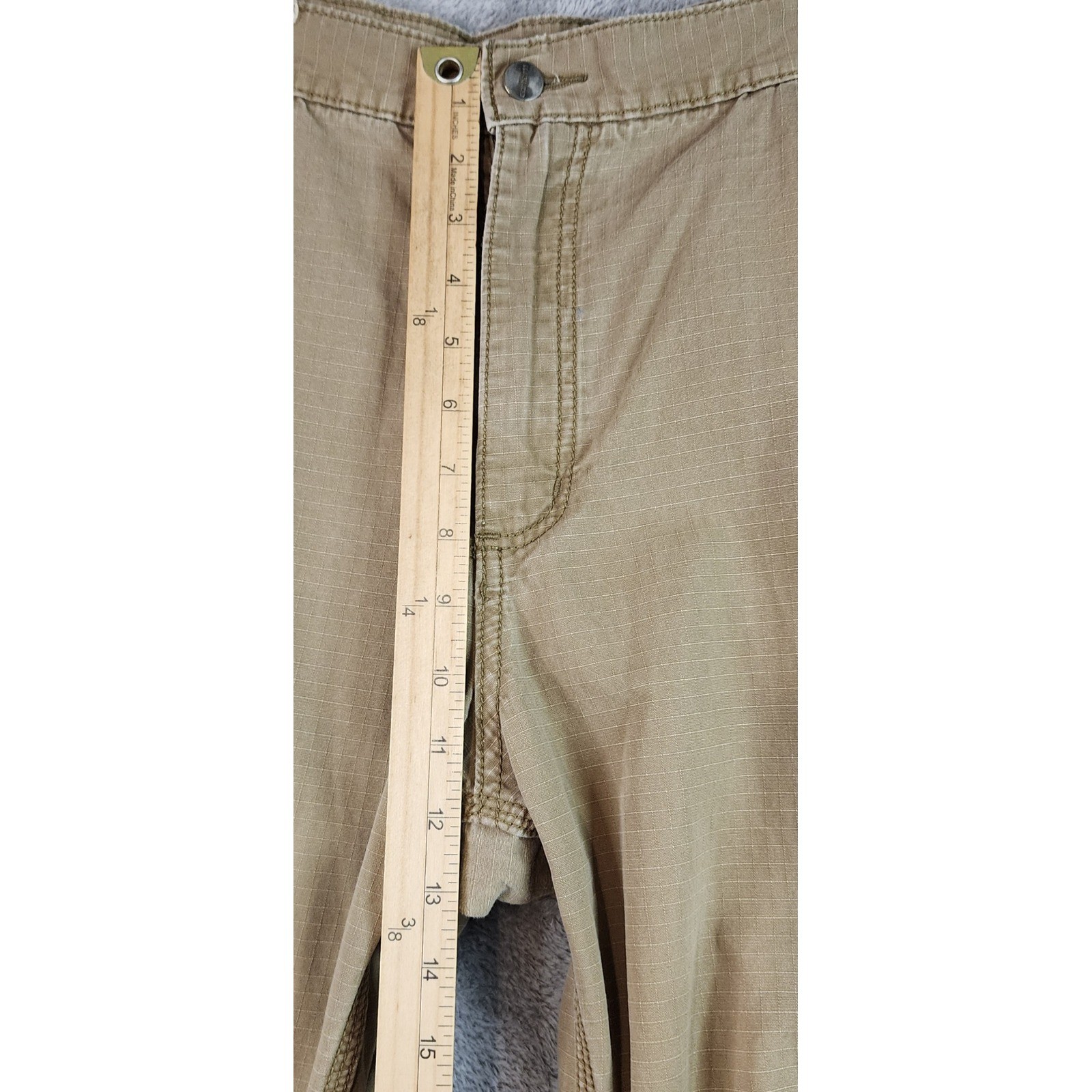 Carhartt Force Pants Mens Size 40 x 32 Tan Ripstop Relaxed Fit Cargo Workwear thumbnail 6