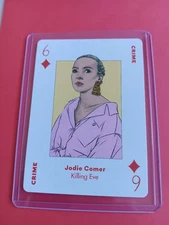 Jodie Comer Card Killing Eve Six Of Diamonds T.V. Genius Playing Card