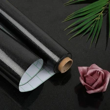 Black Contact Paper Decorative 24 X 196 Inches for Cabinets Countertops Kitchen 