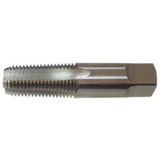Westward 5Pxh4 Pipe Tap, 1/2"-14, Semi-Bottoming, 4 Flutes, Npt