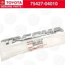 TOYOTA GENUINE OEM TACOMA EMBLEM 75427-04010 FRONT DOOR NAME PLATE NEW JAPAN