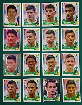 2019 3R Brazil Copa America FIFA - BOLIVIA SOCCER TEAM Sticker Promo Peru