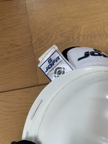 Jofa 8060 Eishockey Schienbeinschoner JDP ASD Schweden Vintage Pro Stock NHL Hockey selten - Bild 10 von 19