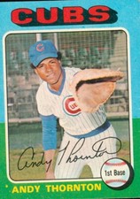 1975 Topps Baseball Card #39 Andy Thornton Chicago Cubs 