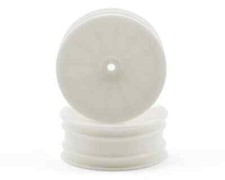 Kyosho 12mm Hex 56mm 2WD Front Wheels (RB6) (2) (White) W5029W