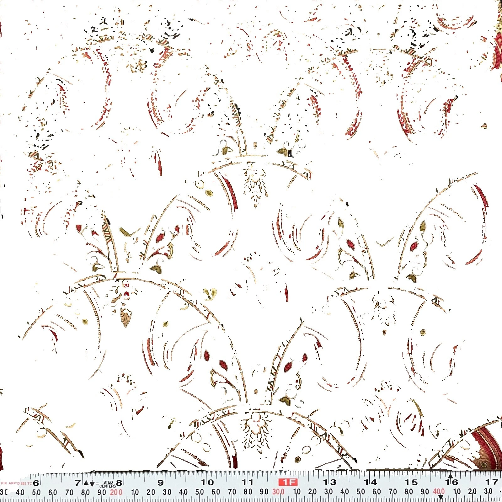 Paisley Quilting Black Craft Fabrics