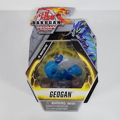 Bakugan Geogan Rising 2021 Aquos Montrapod Action Figure and Trading Card NEW