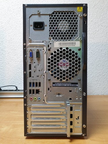 Lenovo Windows XP Gamer PC DVD 4GB COM LPT NVIDIA430GT 320GB Computer Klassiker - Bild 3 von 11