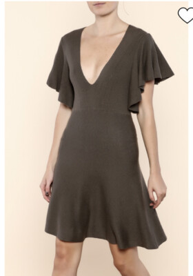 free people grey sweater dress Jaci Sweater Dress