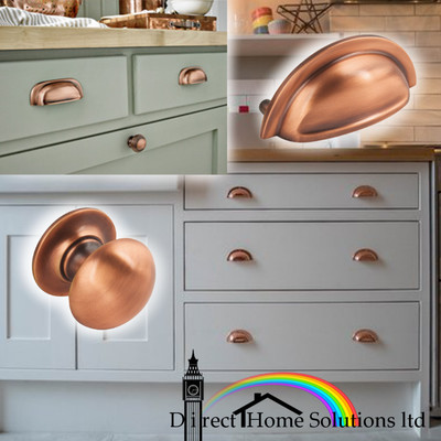 Copper Cup Handles For Kitchen Cupboards And Drawers Diy Tools Jwilsonsrestaurant Hardware