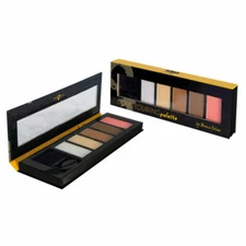NEW BRONX COLORS CONTOURING PALETTE  5 COLORS MATTE FINISH POWDER TEXTURE -BRUSH