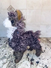 Plush LLAMA Alpaca Stuffed Animal by Douglas Cuddle Toys Brown White Kids Gift