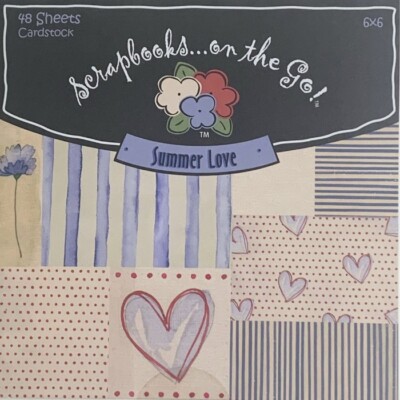 Lasting Impressions 6''  x 6'' Paper Pad, Summer Love plus 12 Specialty Papers