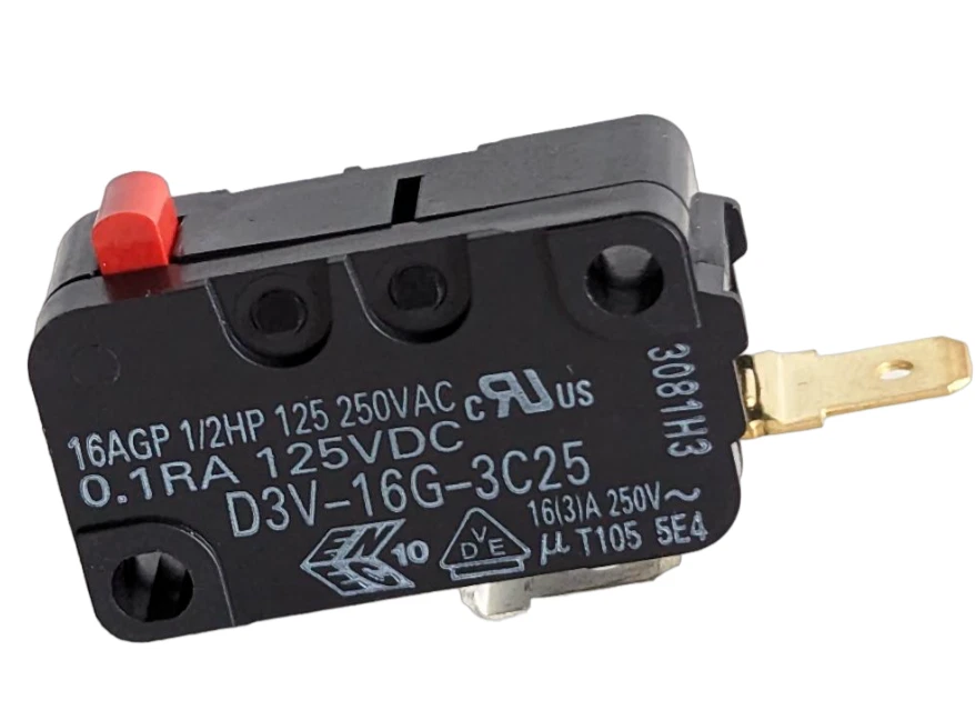 Interruptor de puerta de microondas de reemplazo WB24X10071 WB24X823 WB24X829 WB24X10029 WB24X10047 Foto 4 de 4