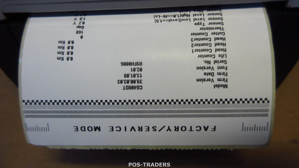 SATO CG408DT-RS Thermal DT/TT USB 105mm Label Printer Drucker - 0 KM / AS NEW - Bild 2 von 4