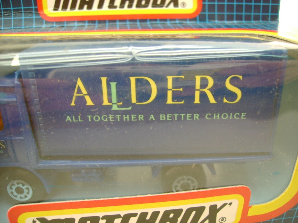 1987 MATCHBOX SUPERFAST MB20 ALLDERS VOLVO CONTAINER TRUCK NEW IN BOX - Image 3 of 4