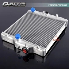 2-Row Aluminum Radiator SilverFit For 92-00 CIVIC EJ/EK/DEL SOL EG/INTEGRA DB DC