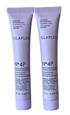 2 x Olaplex No 4P Blonde Enhancer Shampoo ~ travel .68 oz each - Free Shiping