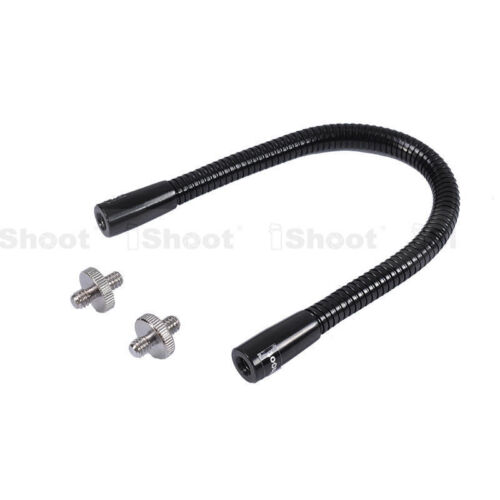 27cm Flexible Metal Tube+1/4"-1/4" Adapter Screw for Light Stand/Camera Tripod - Picture 1 of 1
