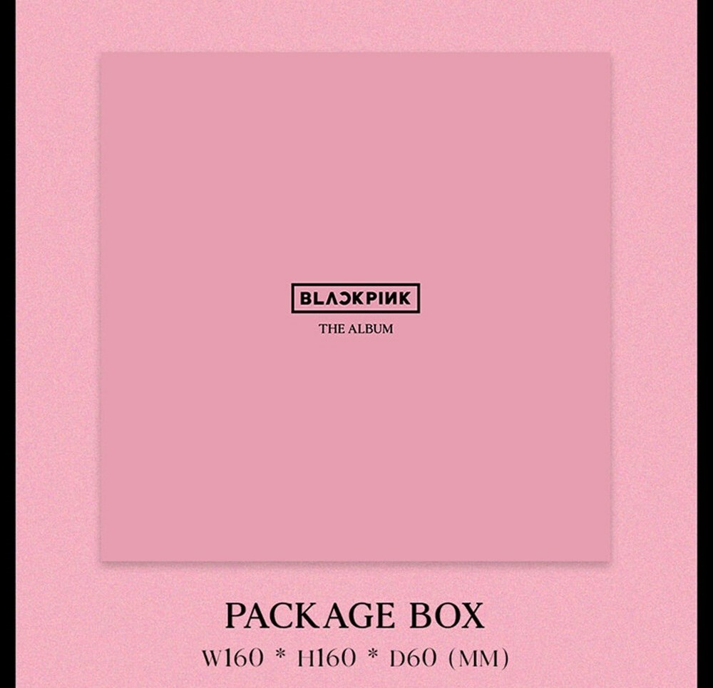 BLACKPINK 1st Full Album THE ALBUM Ver.2 CD+P.Book+Post+Lyrics+