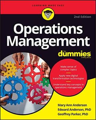 Operations Management For Dummies - Paperback By Anderson, Mary Ann - GOOD