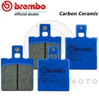 4 BremsbelÄGe Vorne Brembo Kohlenstoff Blau Moto Guzzi V65 Gt-Chopper 650 2003