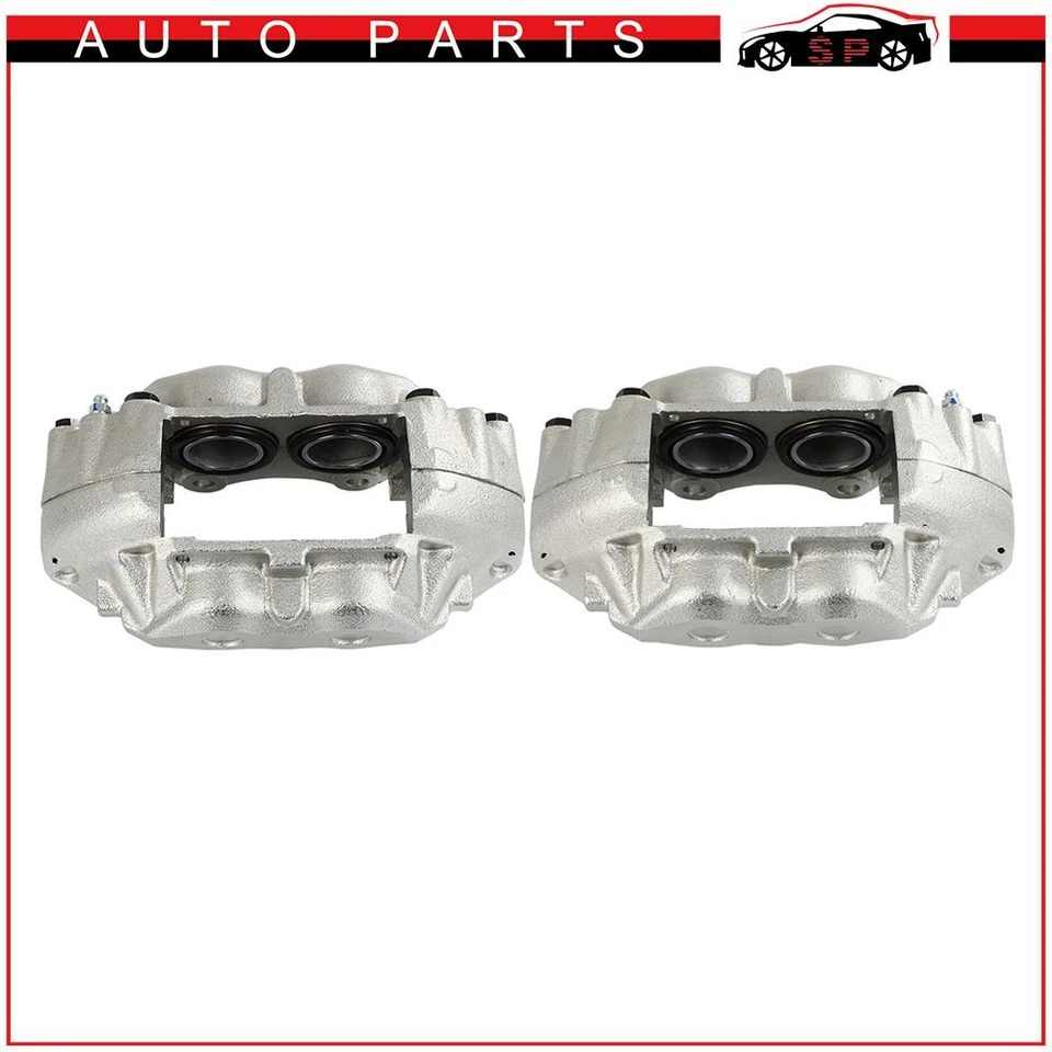2x Front Left Right Side Brake Calipers For 1974-1987 Jaguar XJ6 - Image 3 of 4