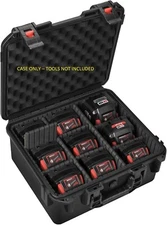 Storage Case for Milwaukee M18 M12 Battery Waterproof Power Tool Box Storage Bag