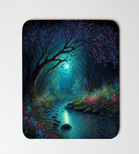 Beautiful Night Landscape Mouse Pad 8"x9.5" Desk Mat Non Slip Rectangle Mousepad