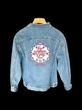 Y2k For Women Only Polaris Vintage Blue Jean Jacket Lee Denim Xl Eagles 90’s