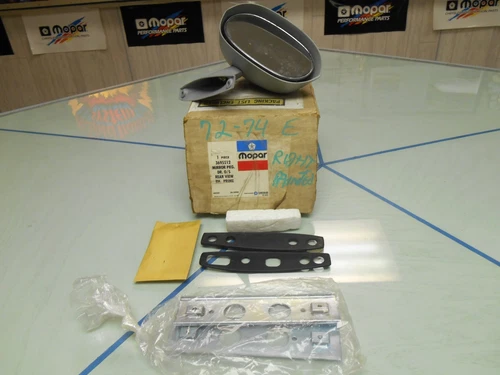 1973-74 INTERMED 2D/S R O/S RACING MIRROR, PRIME, MATCHES REM CONT ON L 3695512