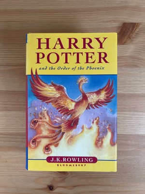 Harry Potter the Order of Phoenix First Edition 1st Print Sleeve Cover Book
