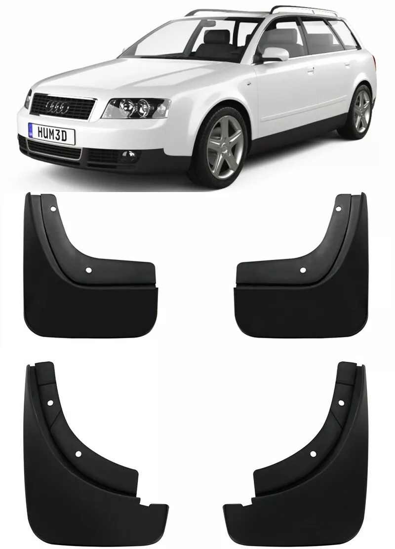 New Genuine Splash Guards Mud Flaps For 2000 2004 Audi A4 B6