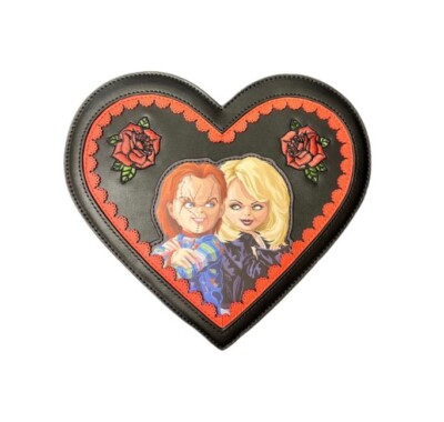 【Loungefly】チャイルドプレイ チャッキー ハート型 リュック Loungefly Chucky and Tiffany Convertible Heart Mini Backpack